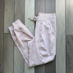Light pink lululemon joggers lululemon